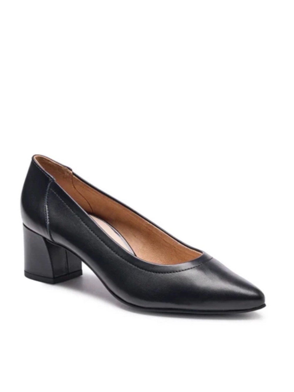 New Paul Green Yvette Pump Black Leather Sz US 10